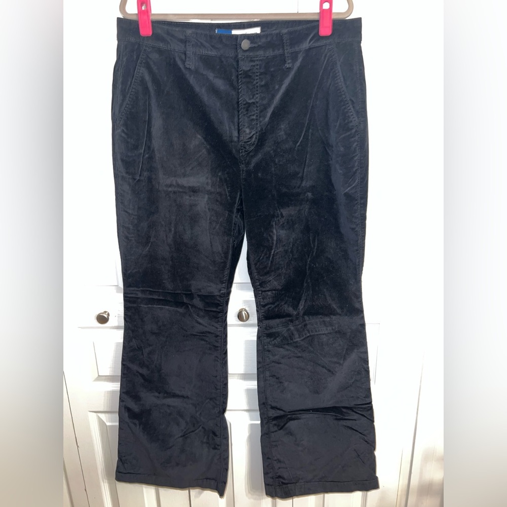 Old Navy Women’s Black crushed velvet Pants